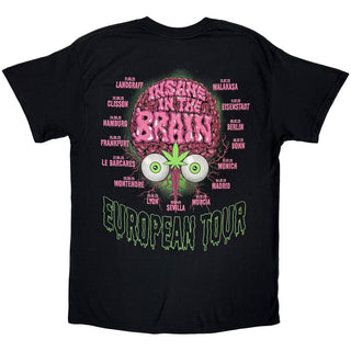 Cypress Hill Unisex T-Shirt: Insane In The Brain EU Tour '25 (Black) (Ex-Tour)