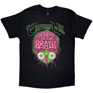 Cypress Hill Unisex T-Shirt: Insane In The Brain EU Tour '25 (Black) (Ex-Tour)