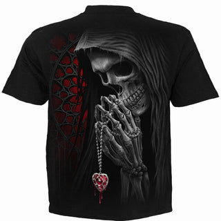 Spiral T-Shirt: Forbidden (Black) (Back Print)