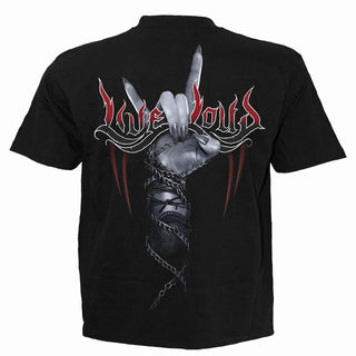 Spiral T-Shirt: Rock Loud (Black) (Back Print)