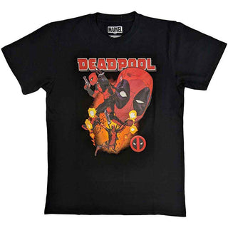 Marvel Comics Unisex T-Shirt: Deadpool Collage 4