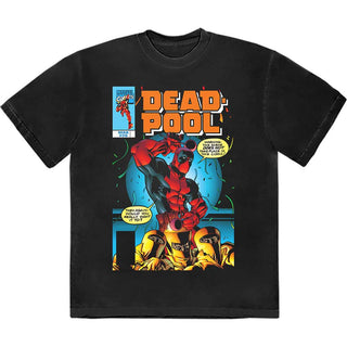 Marvel Comics Unisex T-Shirt: Deadpool Bubble Text