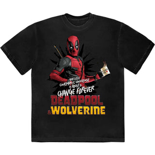Marvel Comics Unisex T-Shirt: Deadpool & Wolverine Change Universe