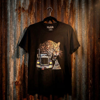 Def Leppard Carbon T-Shirt: Truck (Black)