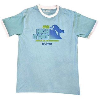 Def Leppard Ringer T-Shirt: High N' Dry