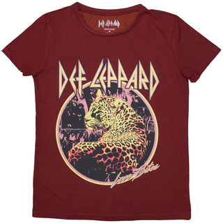 Def Leppard Ladies T-Shirt: Love Bites