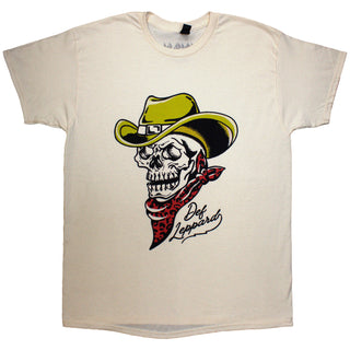 Def Leppard T-Shirt: Cowboy (Natural)