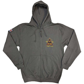 Def Leppard Zipped Hoodie: Logo Tour 2019 (Ex-Tour)