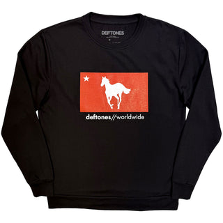 Deftones  Sweatshirt: Star & Pony (Black)