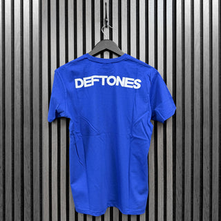 Deftones Unplugged T-Shirt: Sphynx (Blue) (Back Print)
