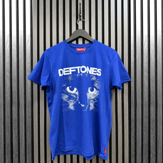Deftones Unplugged T-Shirt: Sphynx (Blue) (Back Print)
