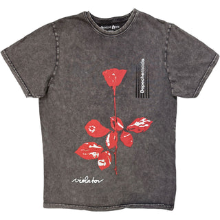 Depeche Mode Stone Wash T-Shirt: Violator (Charcoal Grey)