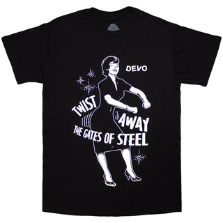 Devo T-Shirt: Twist Away (Black)