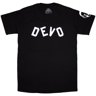 Devo T-Shirt: Booji Boy (Black) (Sleeve Print)