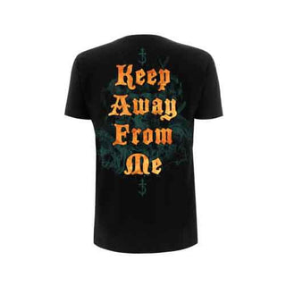 DevilDriver Unisex T-Shirt: Keep Away from Me (Black) (Back Print)