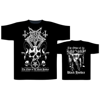 Dark Funeral T-Shirt: Order Of The Black Hordes (Black) (Back Print)