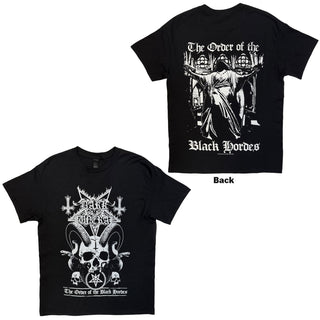 Dark Funeral  T-Shirt: Order Of The Black Hordes (Black) (Back Print)