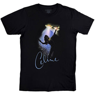 Celine Dion T-Shirt: Spotlight (Black)