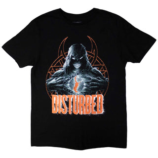 Disturbed Unisex T-Shirt: European Tour '23 Take Back (Black) (Back Print & Ex-Tour)