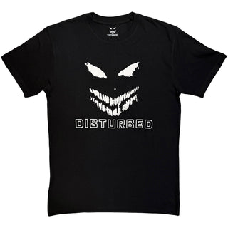 Disturbed T-Shirt: Logo Mono (Black)