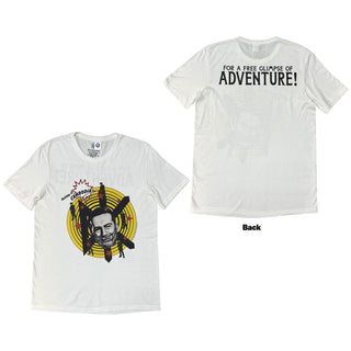 Dead Kennedys T-Shirt: Adventure (White) (Back Print)