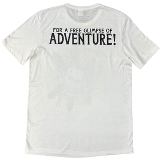 Dead Kennedys T-Shirt: Adventure (White) (Back Print)