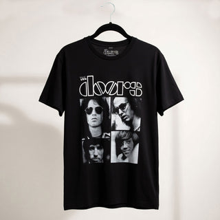 The Doors Carbon T-Shirt: Squares (Black)