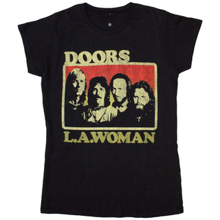 The Doors Ladies Slim Fit T-Shirt: LA Woman (XX-Large)