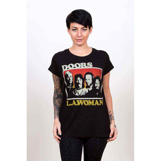 The Doors Ladies Slim Fit T-Shirt: LA Woman (XX-Large)