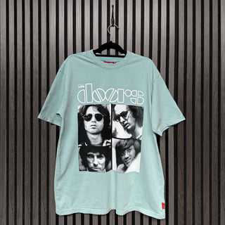 The Doors Unplugged T-Shirt: Squares Wash (Green)