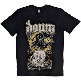 Down T-Shirt: Swamp Skull