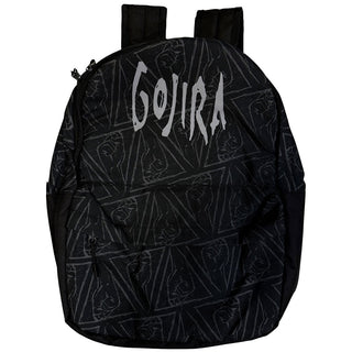 Gojira Daypack: Woodblock Whale (Black)