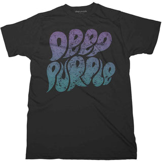 Deep Purple Unisex T-Shirt: Bubble Logo