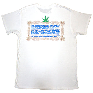 Dr. Dre Unisex T-Shirt: The Chronic (White) (Back Print)