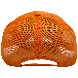 Death Row Records Mesh Back Cap: Text Logo Mono (Orange)