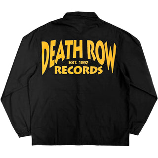 Death Row Records Shirt: Logo (Black) (Back Print)