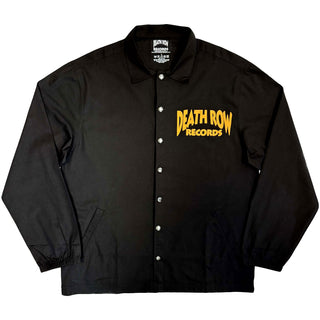 Death Row Records Shirt: Logo (Black) (Back Print)