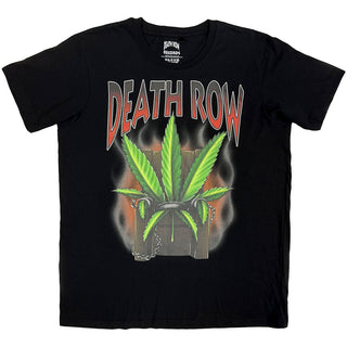 Death Row Records T-Shirt: Leaf (Black)