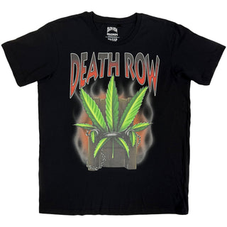 Death Row Records T-Shirt: Leaf (Black)