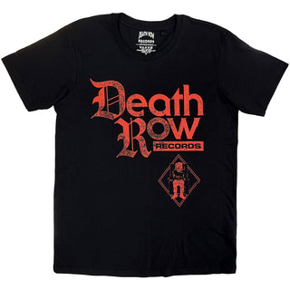 Death Row Records T-Shirt: Red Logo (Black)