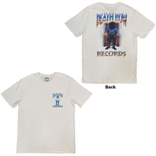 Death Row Records T-Shirt: Execution Full Colour F&B (Natural) (Back Print)