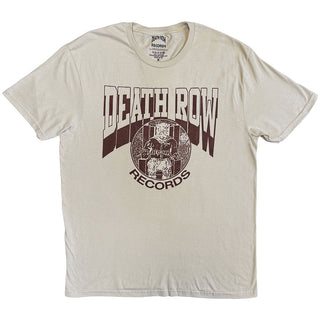 Death Row Records T-Shirt: Execution Circle Mono (Sand)