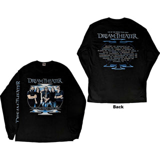 Dream Theater Long Sleeve T-Shirt: Band Photo TOTW Tour 2022 (Back Print & Ex-Tour)