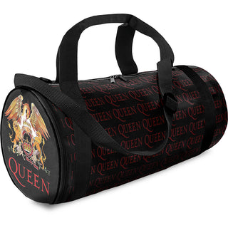 Queen Duffle Bag: Crest (Black)