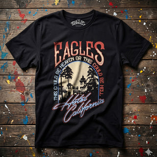 Eagles Premium Carbon T-Shirt: Heaven Or Hell (Black)