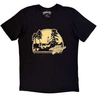 Eagles Premium Carbon T-Shirt: Hotel California (Black) (Back Print)