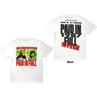 Eric B. & Rakim T-Shirt: Pump Up The Volume (Back Print)