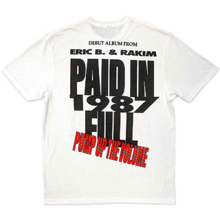 Eric B. & Rakim T-Shirt: Pump Up The Volume (Back Print)