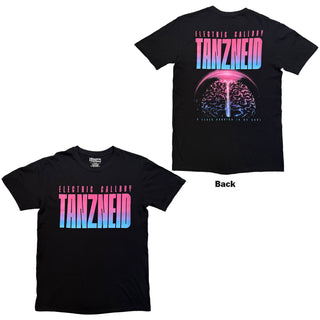 Electric Callboy T-Shirt: Tanzneid Cover Art F&B (Black) (Back Print)
