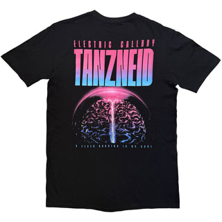 Electric Callboy T-Shirt: Tanzneid Cover Art F&B (Black) (Back Print)